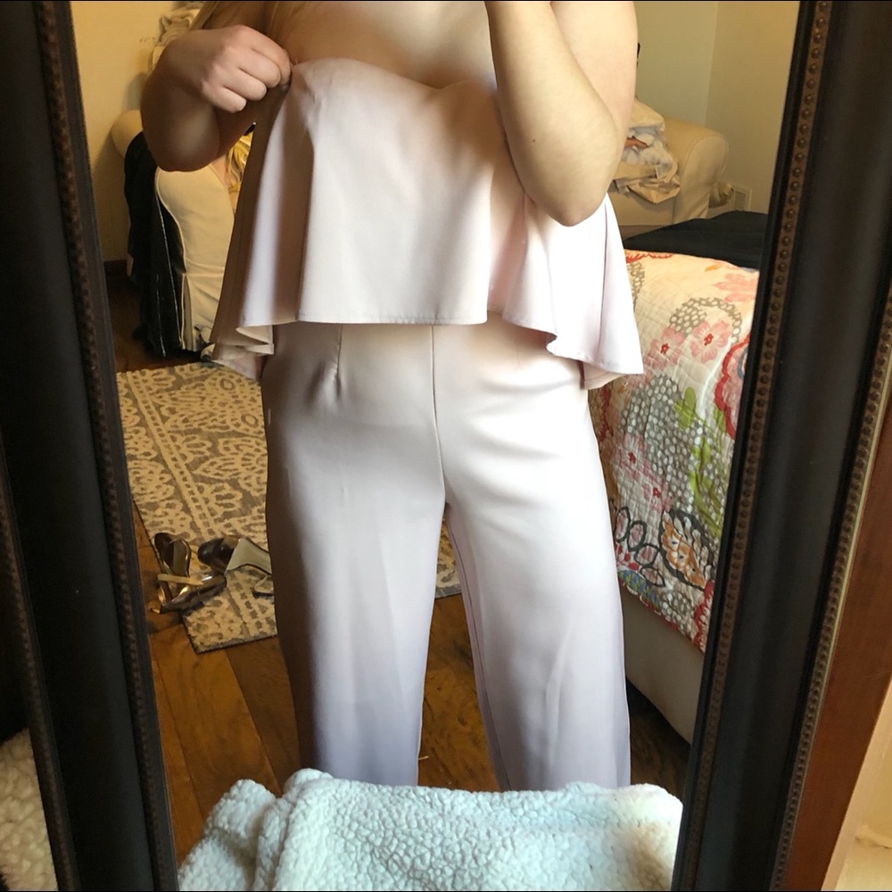 Pale pink romper!